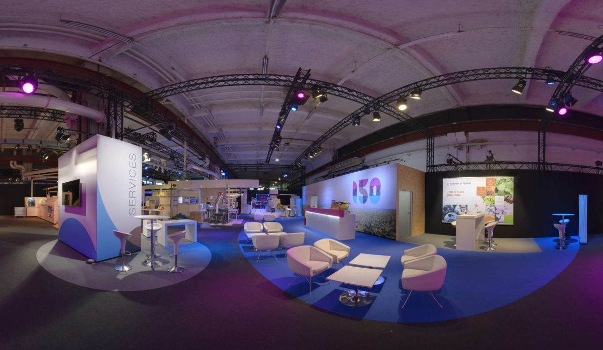 360 degree tour at the in-house exhibition